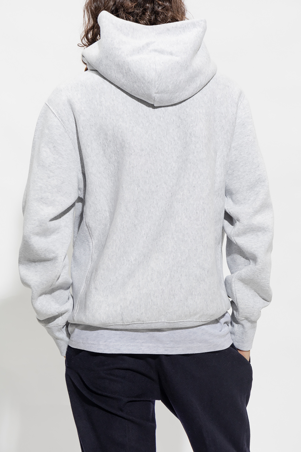 Champion sweater mens white junior best sale